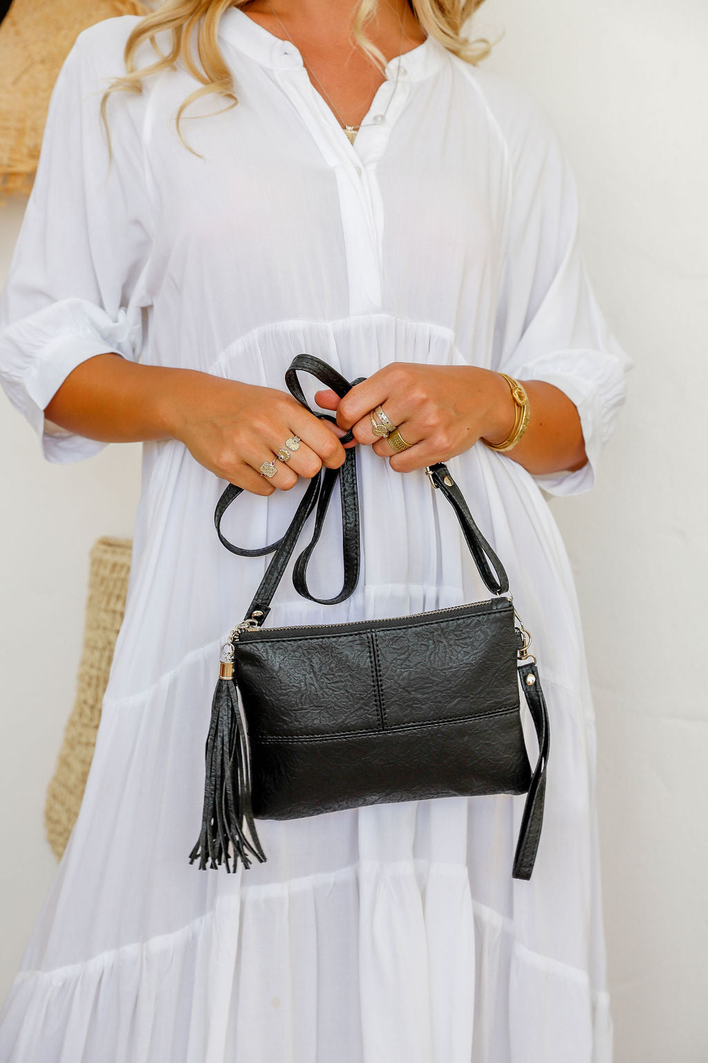 Airlie Shoulder Bag with Strap Options