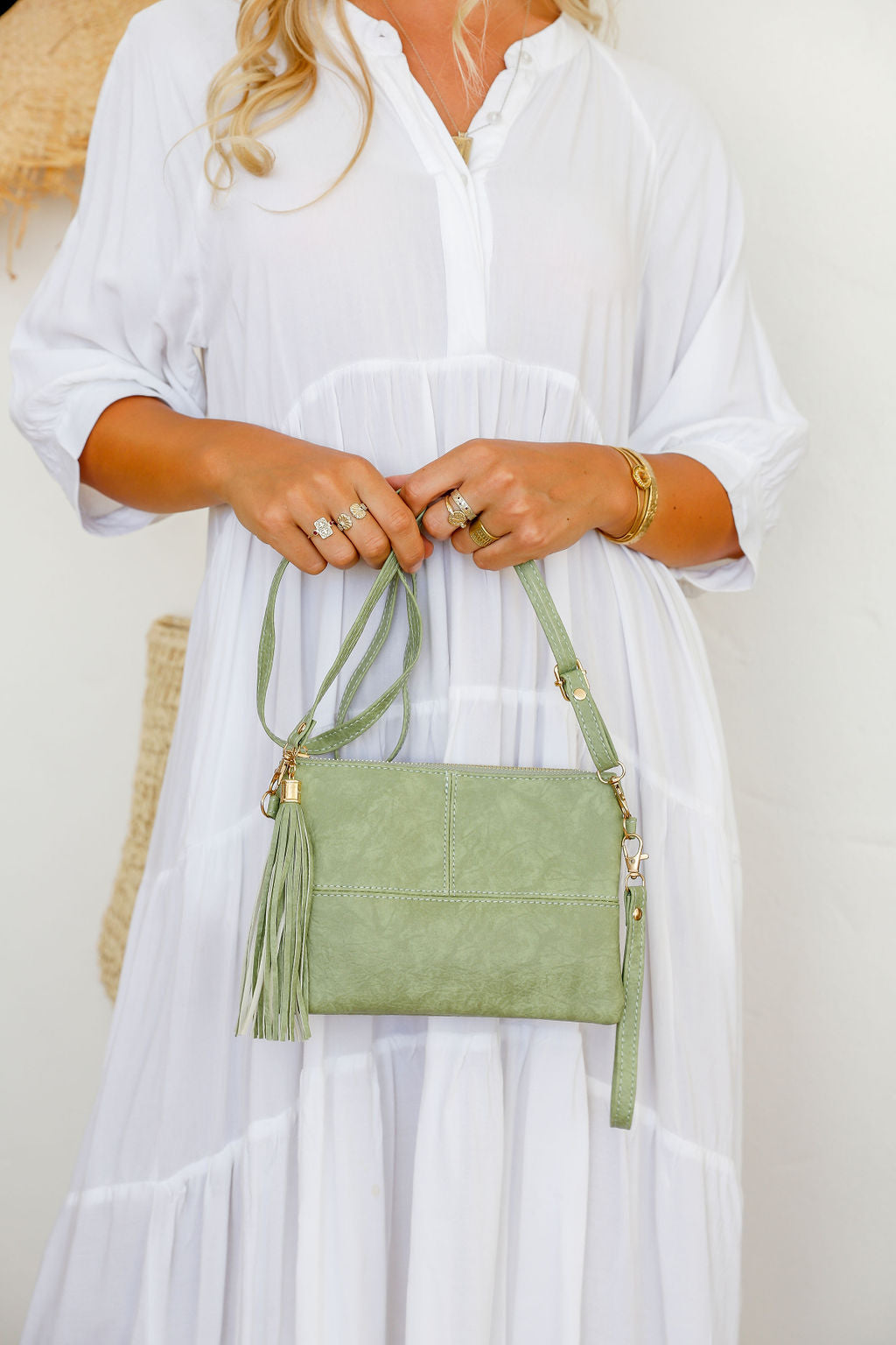 Airlie Shoulder Bag with Strap Options