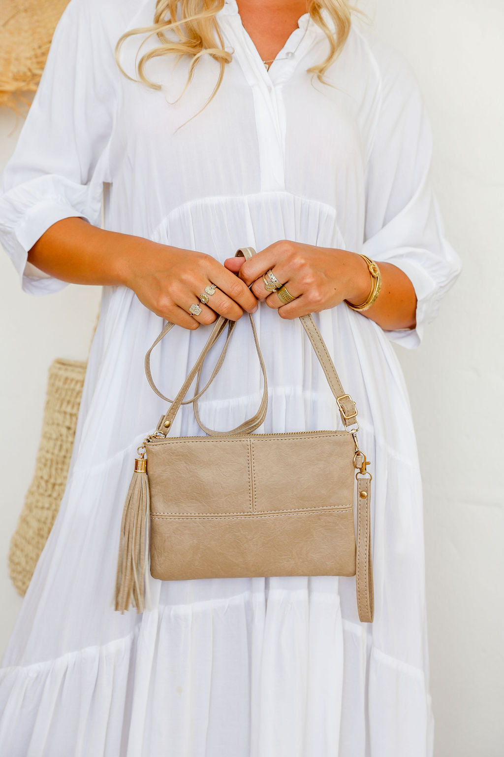 Airlie Shoulder Bag with Strap Options