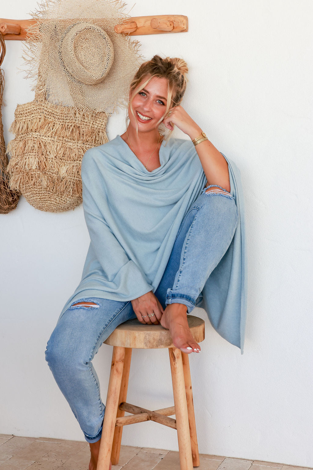Geelong Poncho Scarf