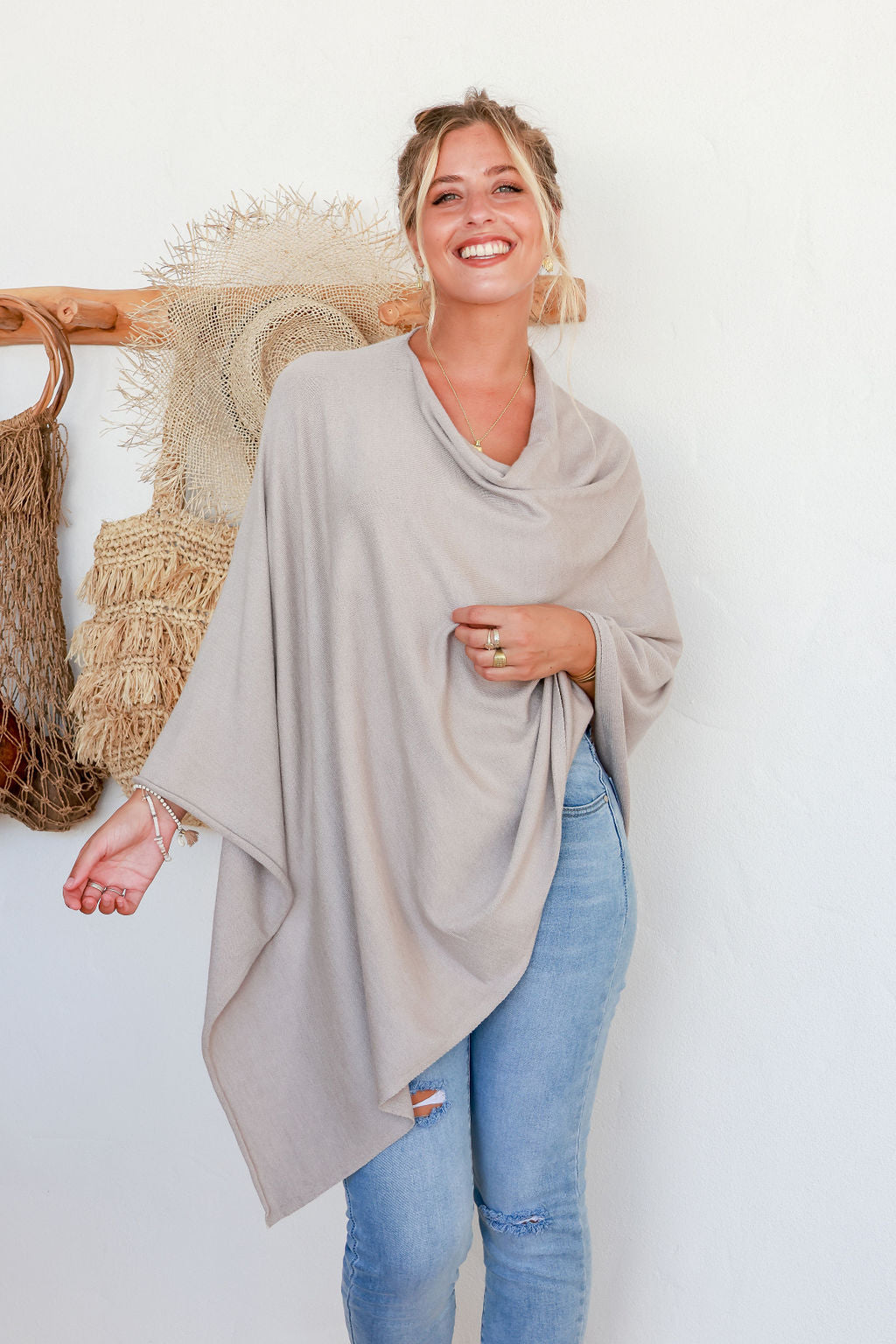 Geelong Poncho Scarf