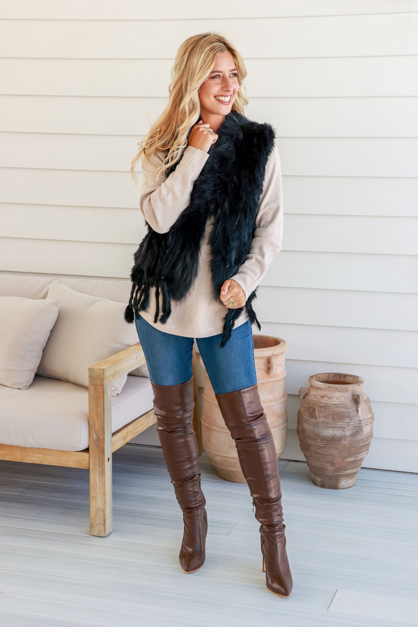 Kangaroo Valley Fur Vest