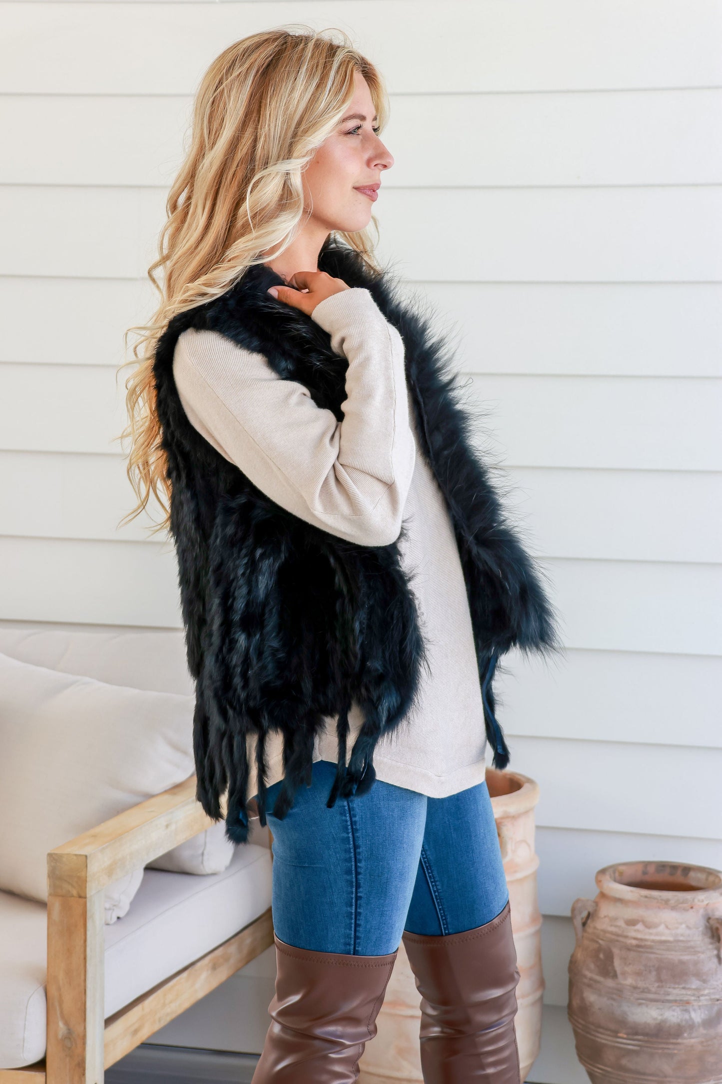 Kangaroo Valley Fur Vest