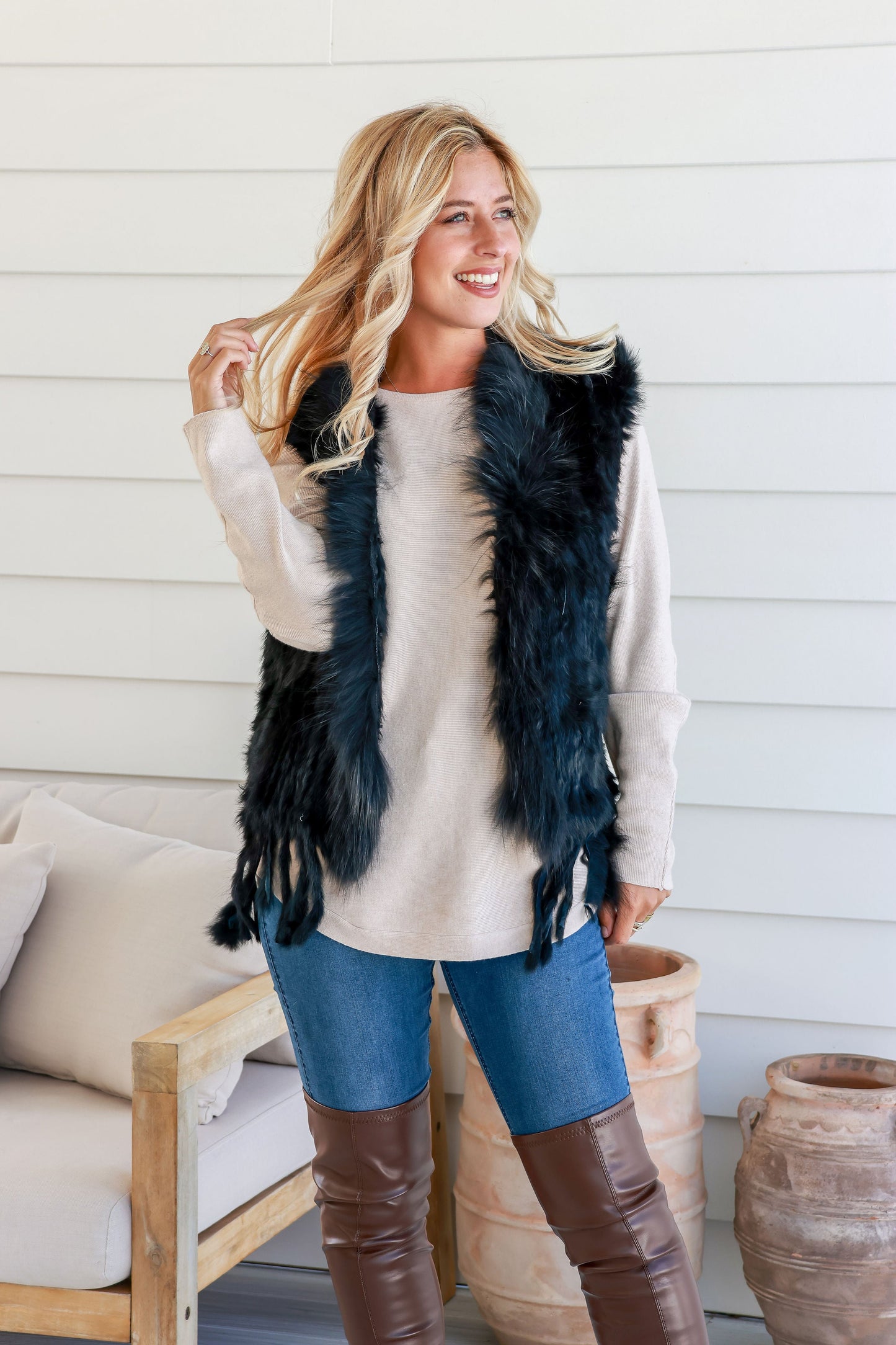 Kangaroo Valley Fur Vest