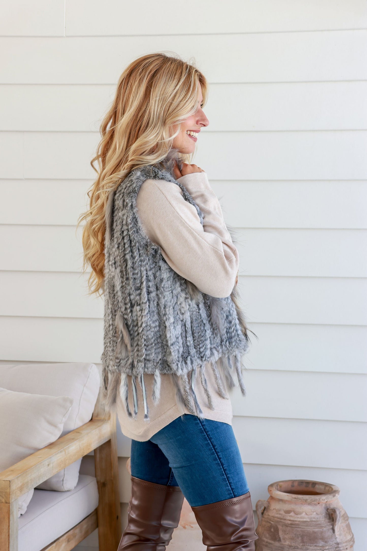 Bowral Fur Vest