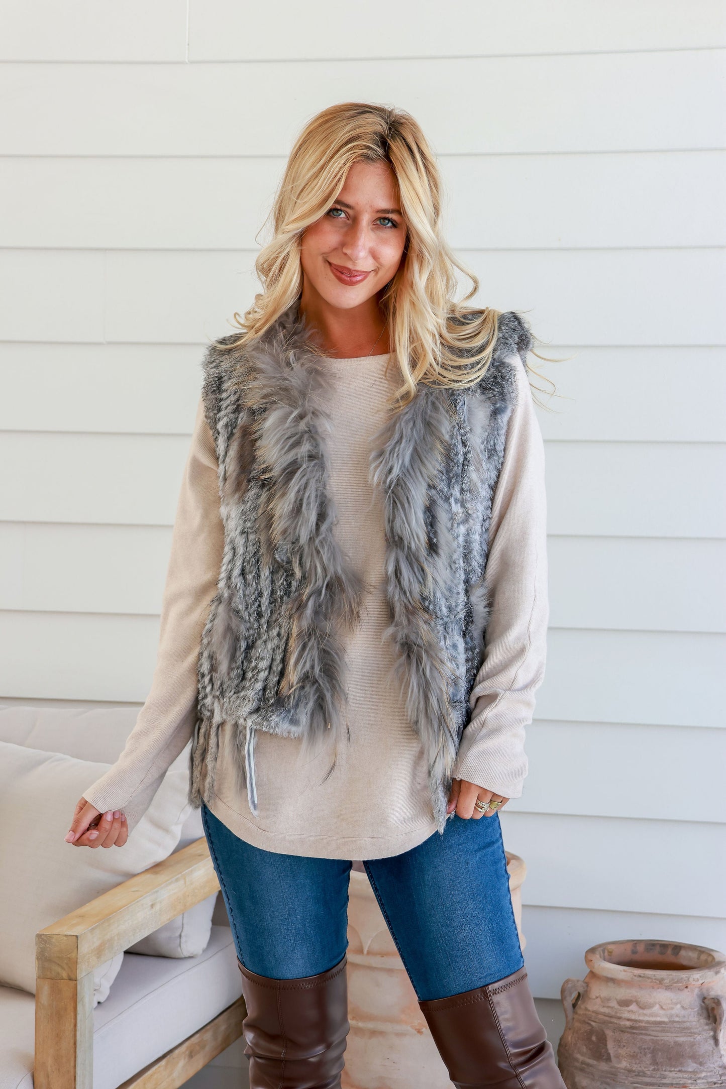 Bowral Fur Vest