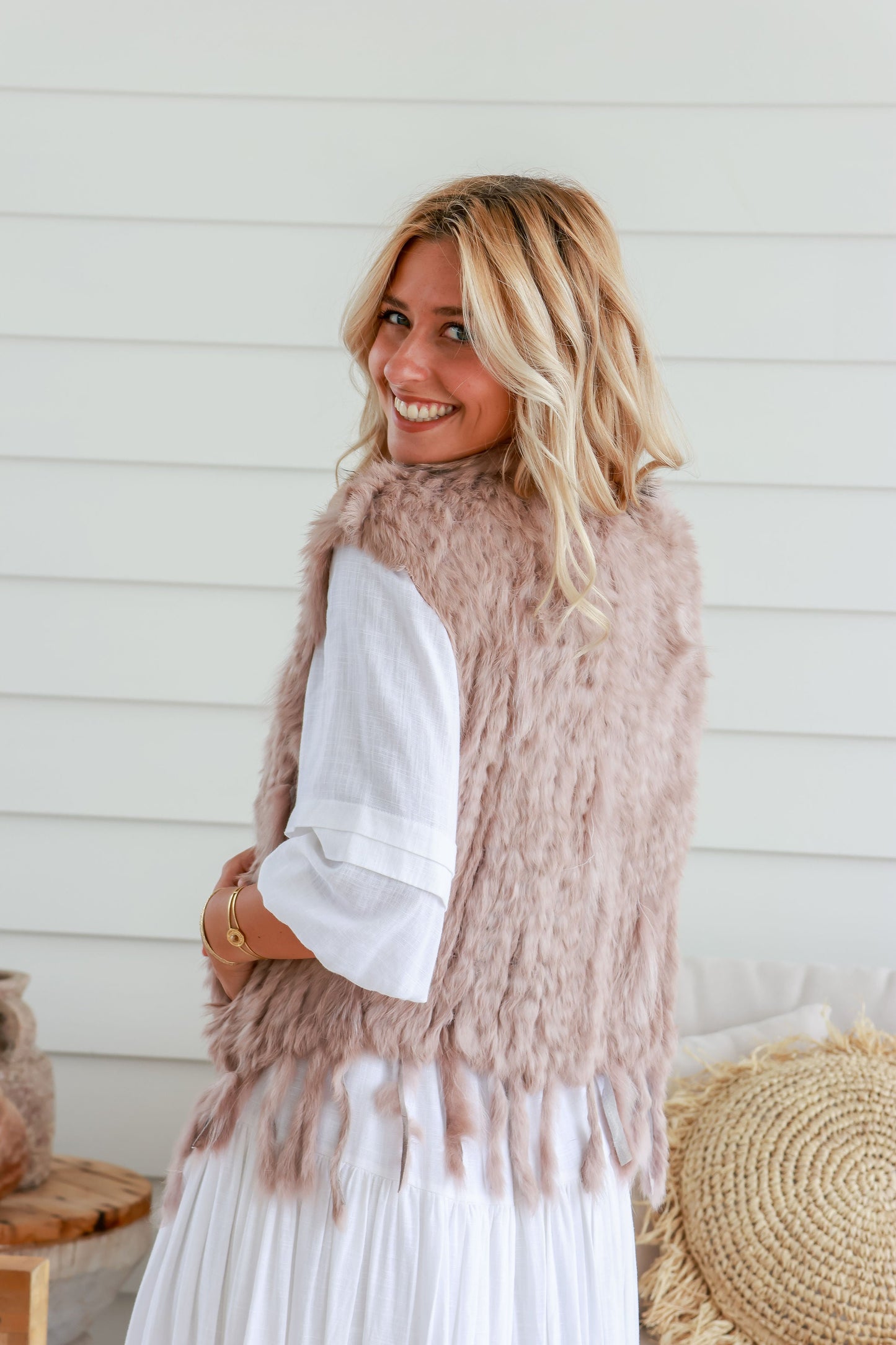 Albany Fur Vest