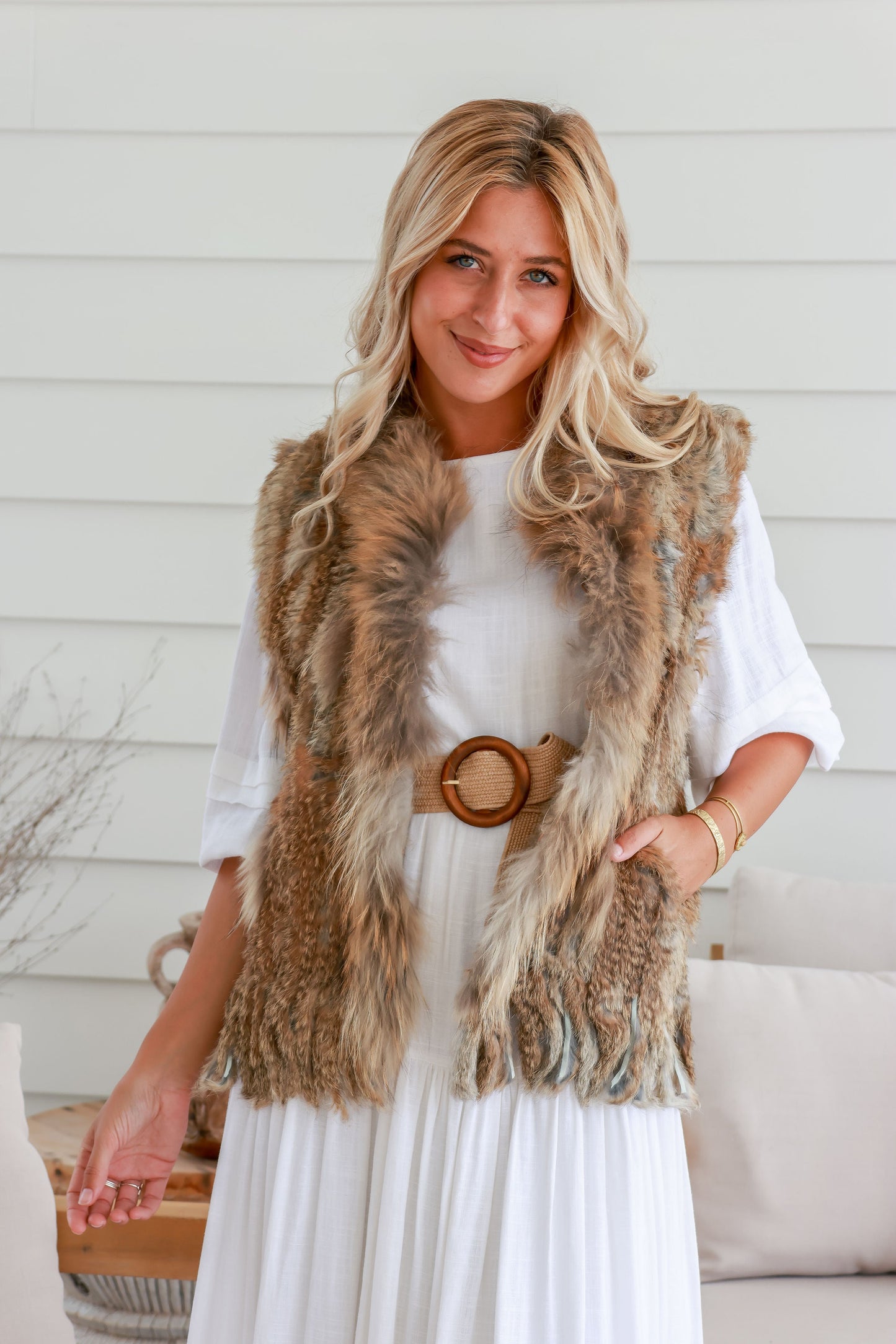 Esperance Fur Vest