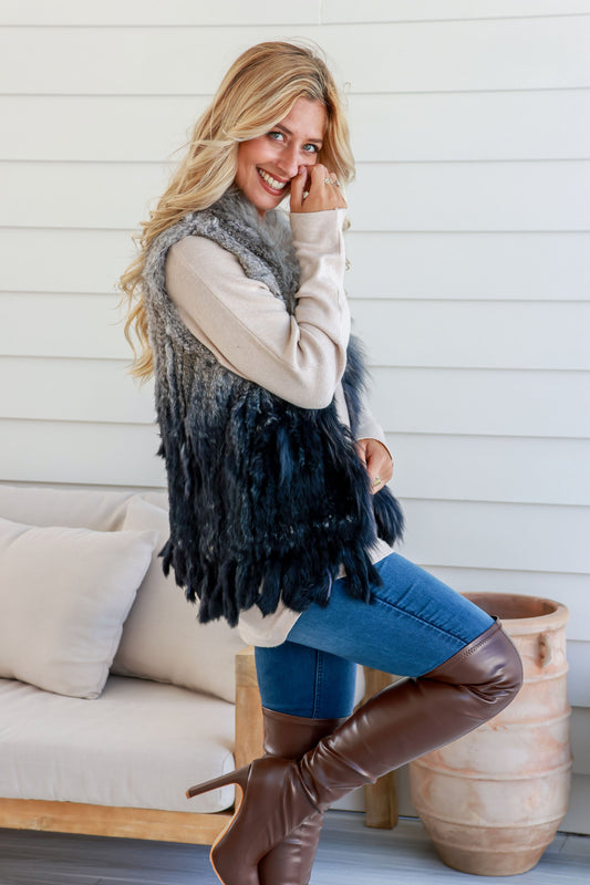 Denmark Fur Vest